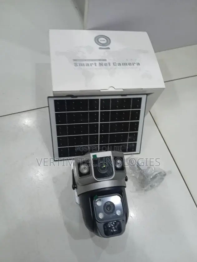 V380 Pro Built in Battery 4g Dual Lens Solar Camera Outdoor Security
