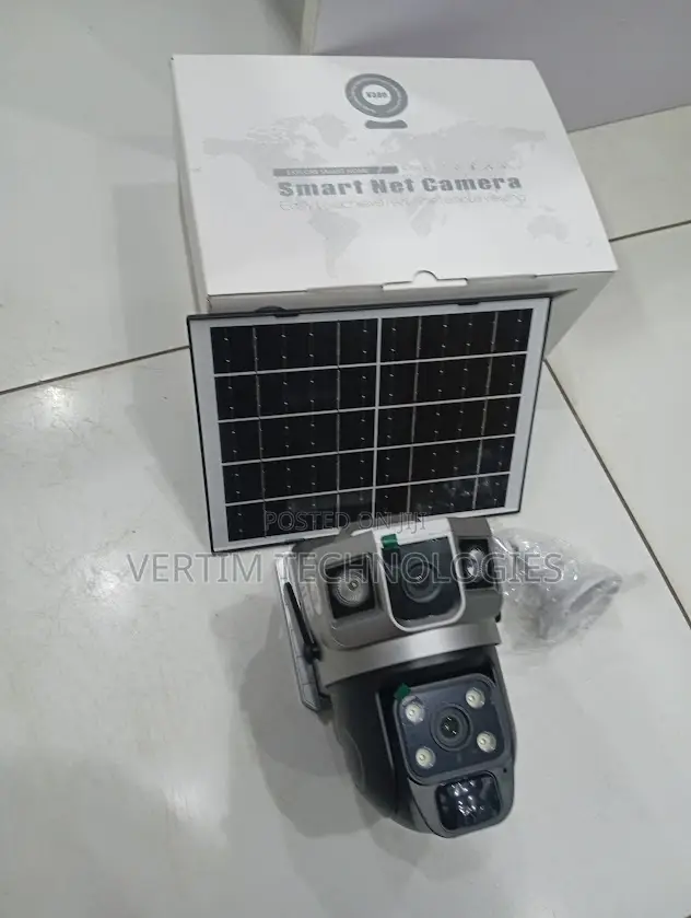 Human Movement Detection 4g Dual Lens Solar Camera With PTZ Rotation