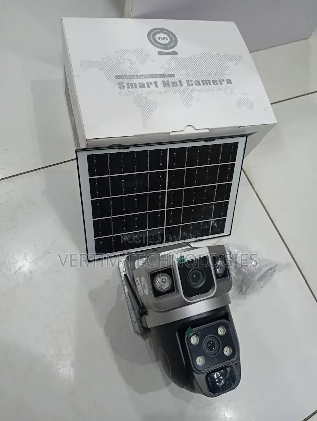 Ai-Human Tracking 4g Dual Lens Solar Camera With Weatherproof Housing