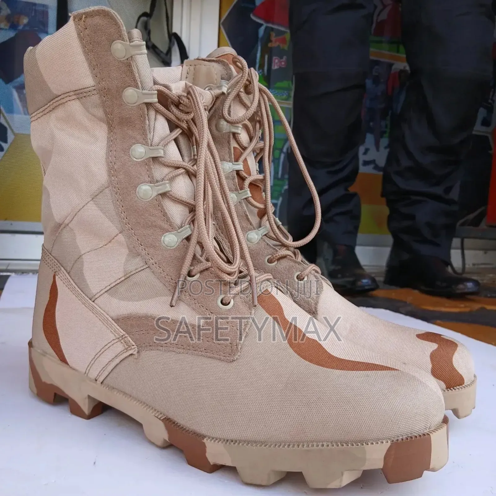 Durable Combat Riding Boots-Strong Anti-Slip Motorcycle Boots-2500