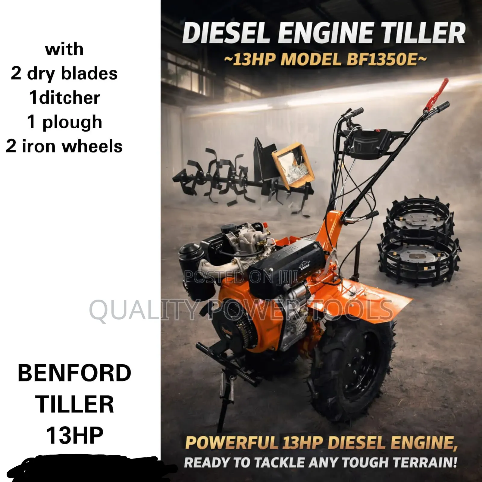 Diesel Engine Tiller