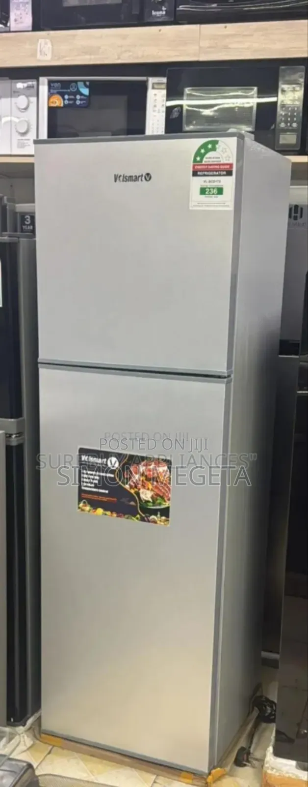 Pay On Delivery New Volsmart 172l Fridge