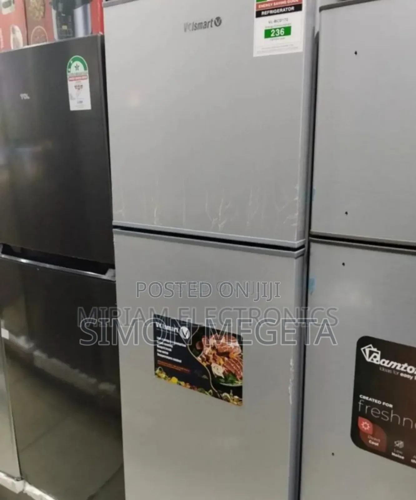 Commercial Biger Volsmart 172l Fridge