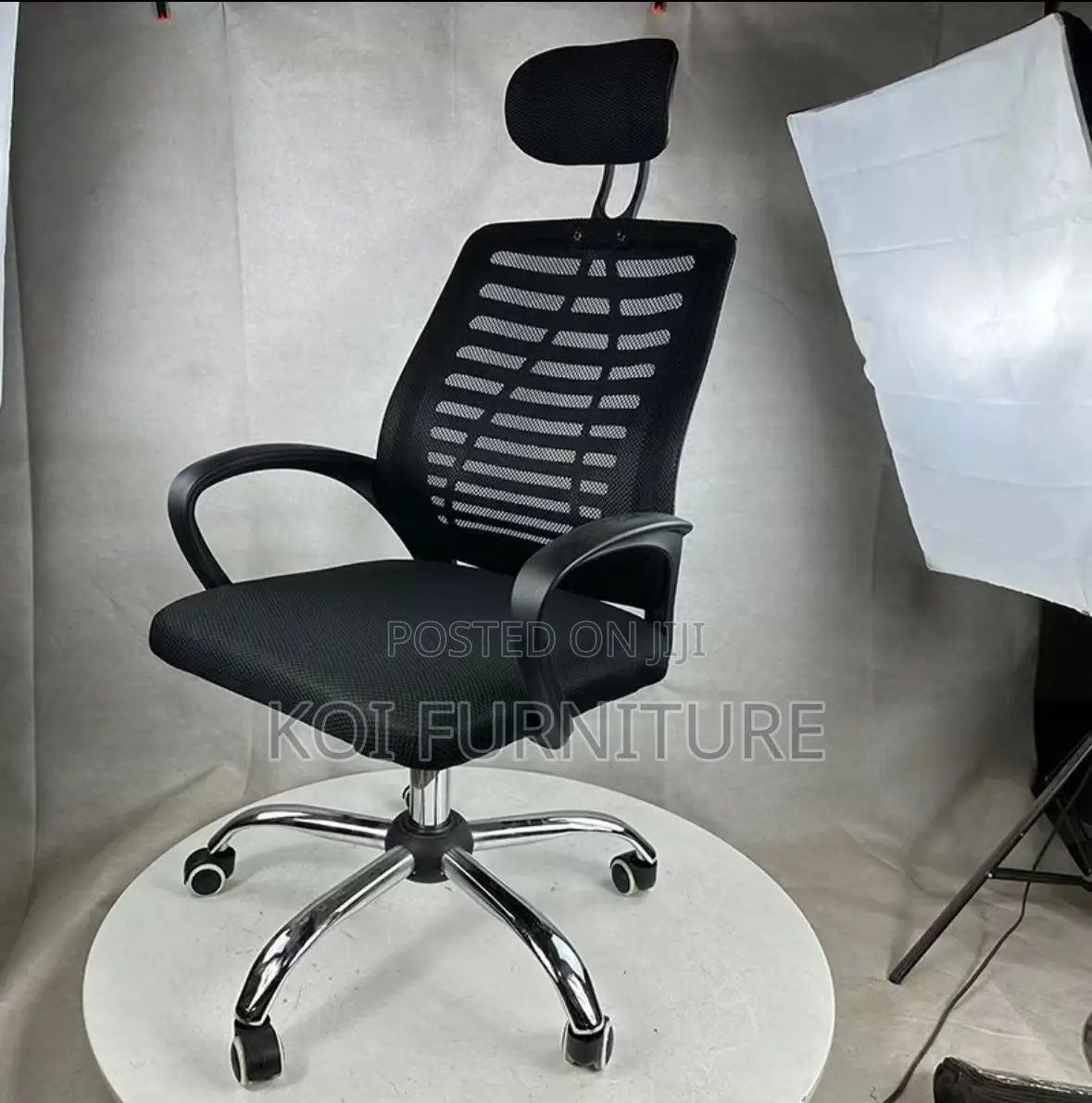 Office Chair : High-Back Ergonomic Office Chair With Headrest