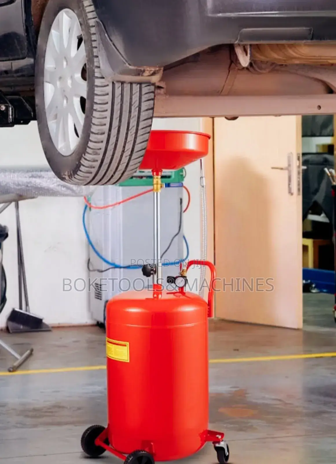 70 Litres Pneumatic Waste Drum Collector