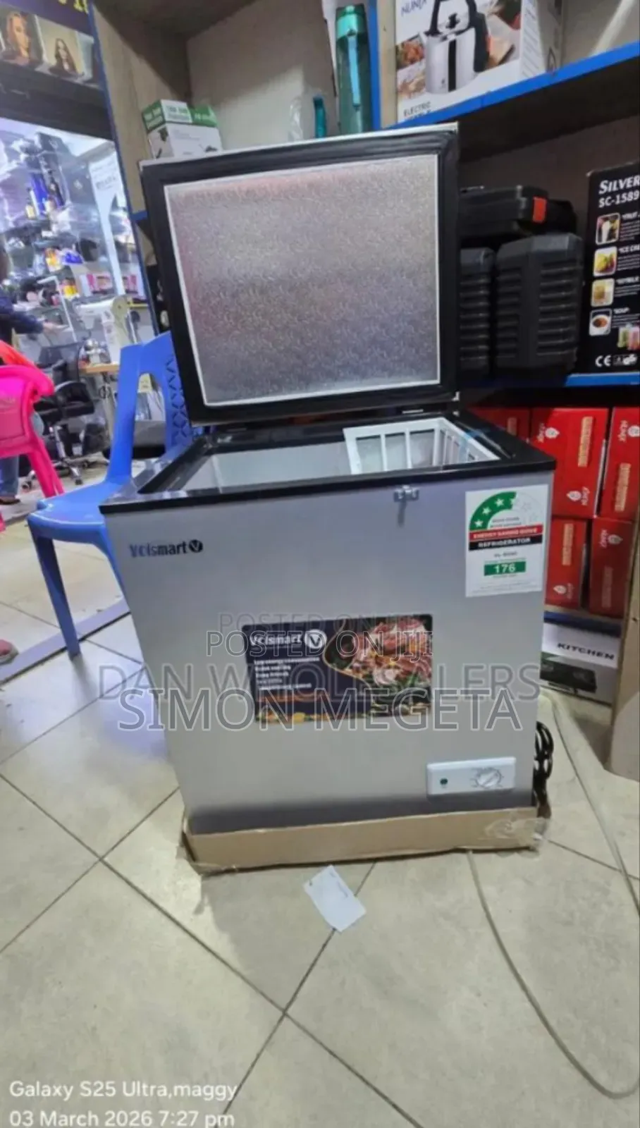 3star Rating New Volsmart 60l Freezer