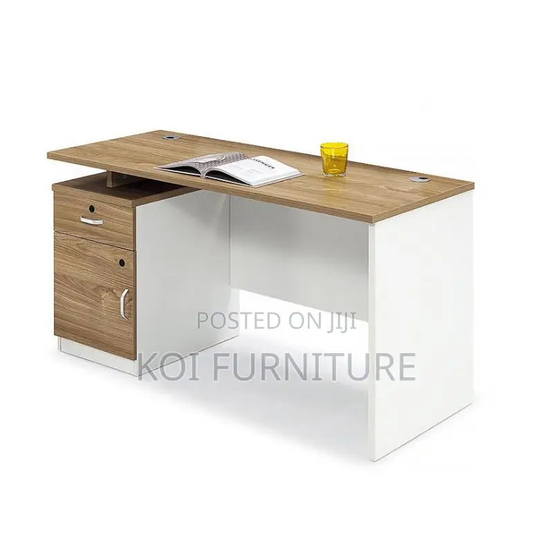 Office Desk : 1.2m Staff Executive Office Table With Three Drawers