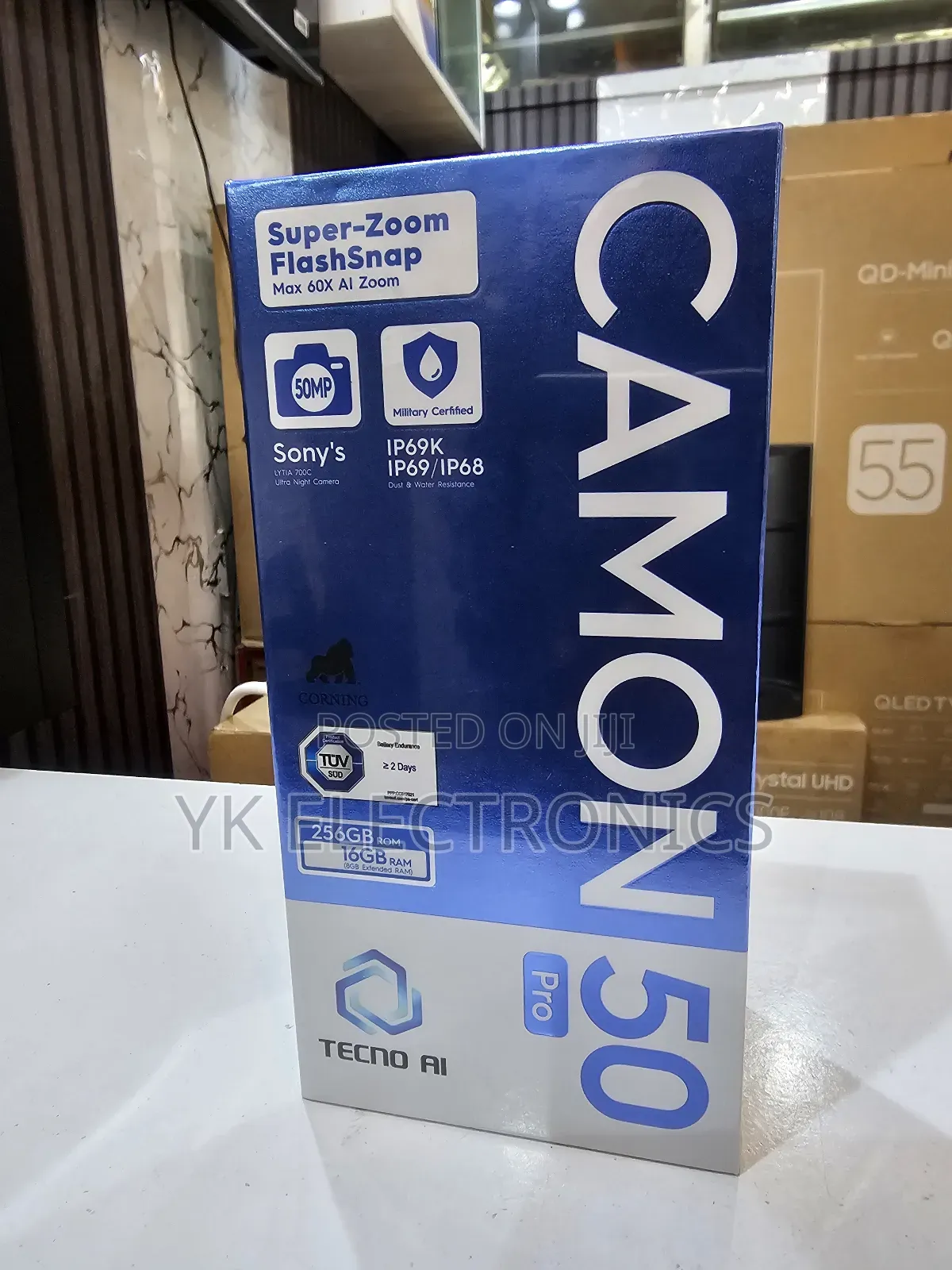 New Tecno Camon 50 Pro 256 GB Green