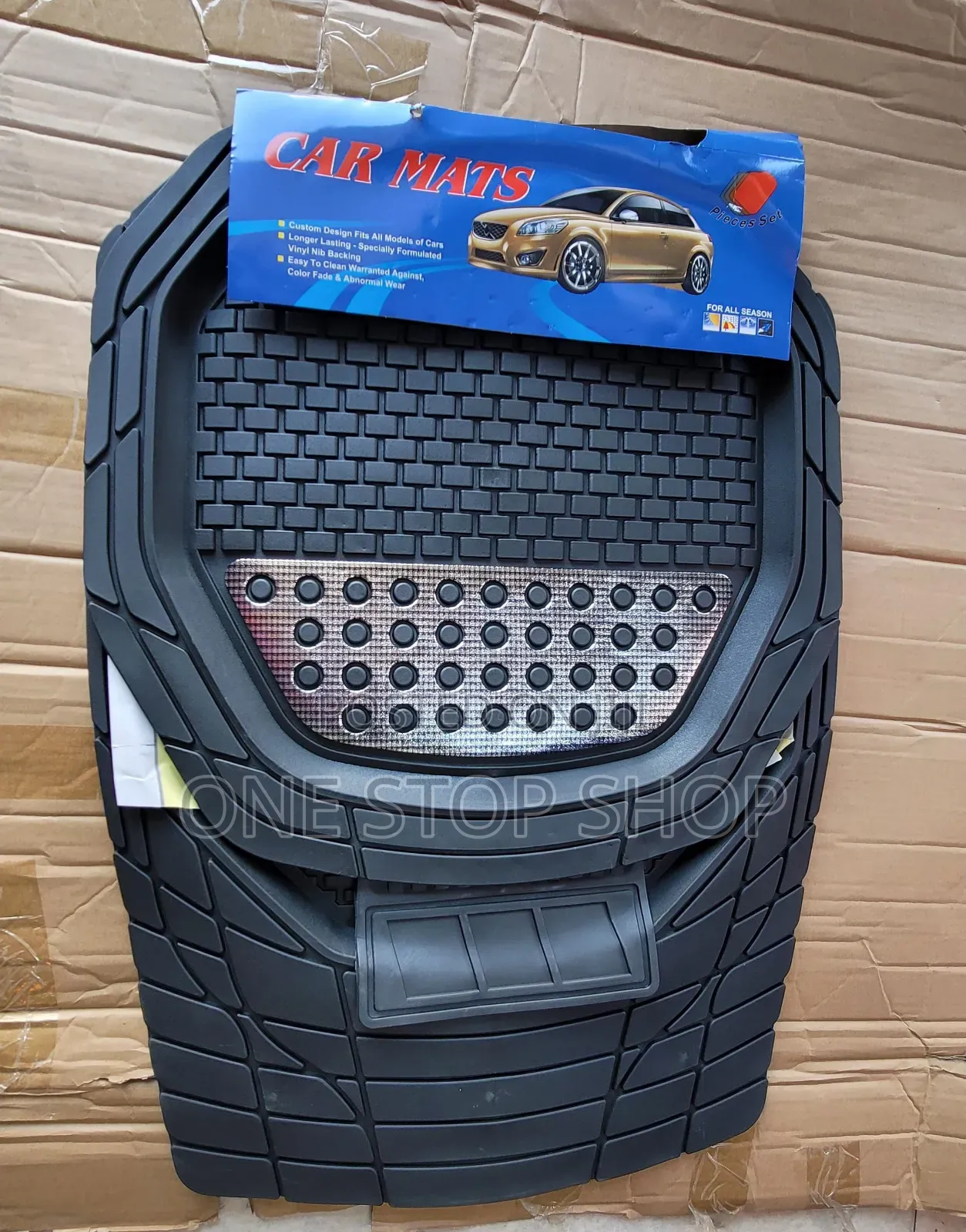 Nonslip 5pc Mats Compatible With All Car Models In Colors