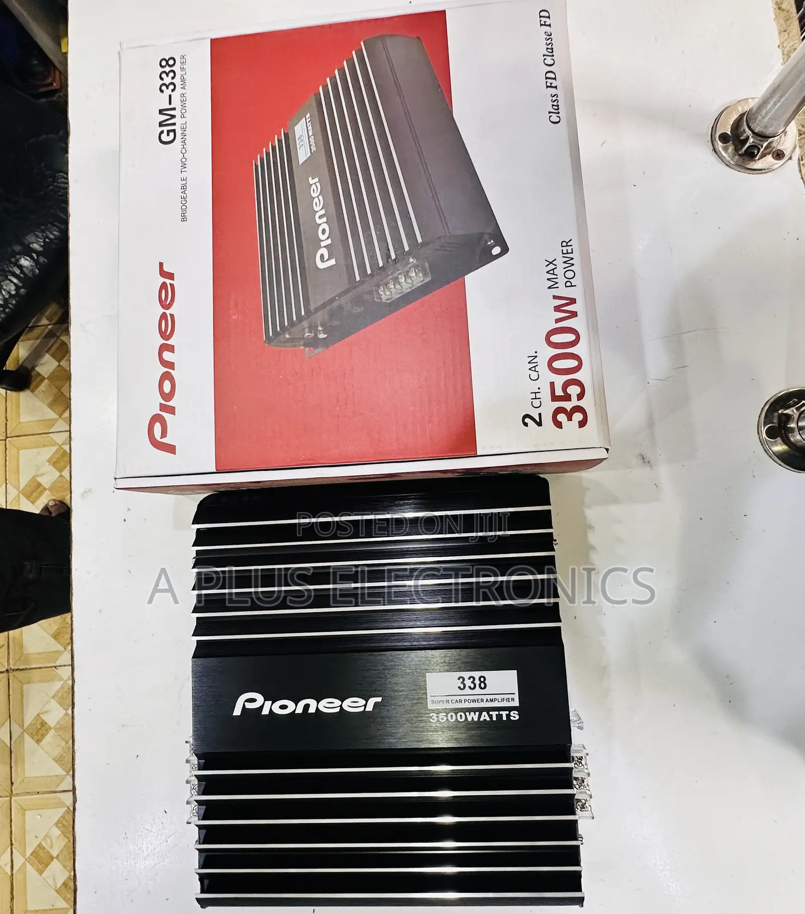 Pioneer 338 2-Channel Equalizer 3500w – Powerful Car Eq