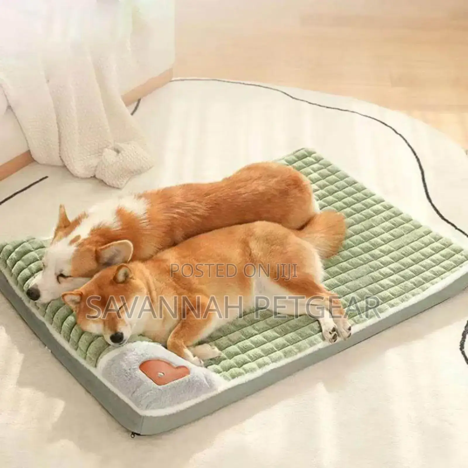 Deluxe Velvet Pillow Dog Bed With Removable Cover