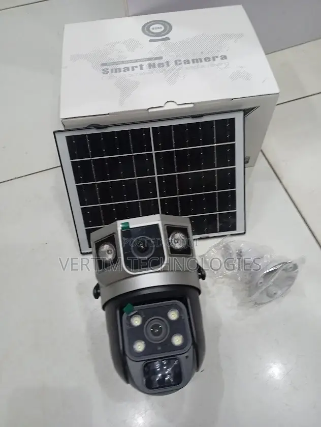 4g Dual Lens Solar Camera With Ai-Based Motion Detection and Tracking