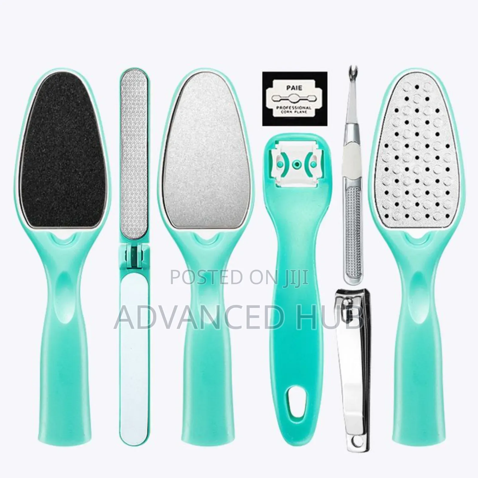 7pcs Stainless Steel Pedicure Kit