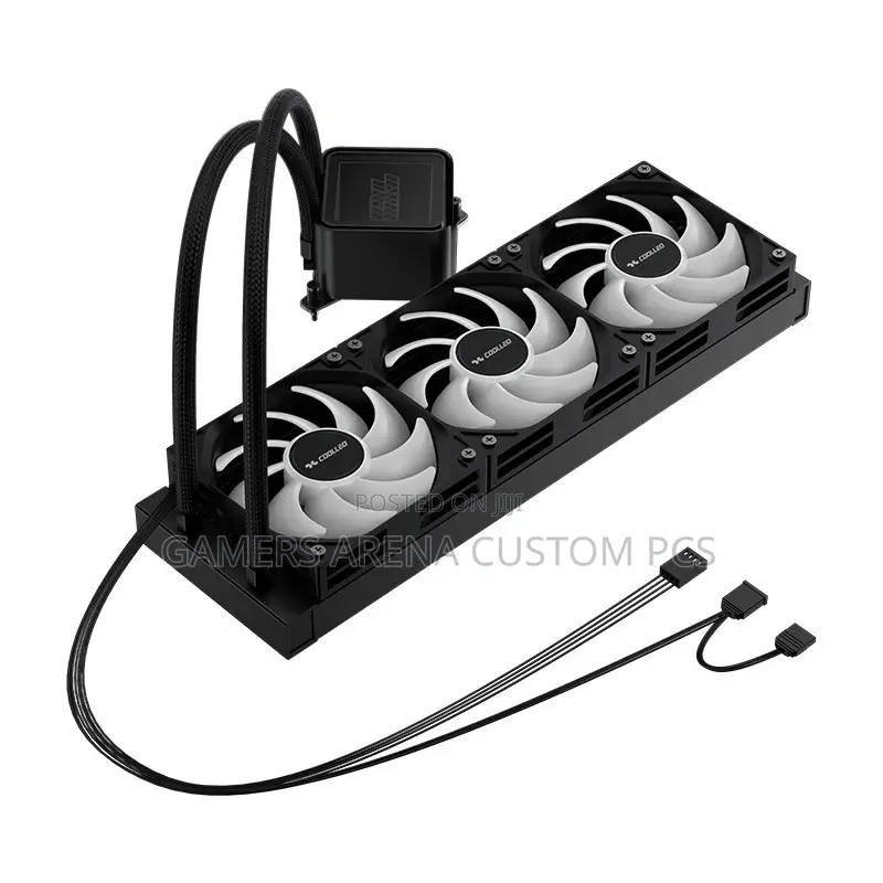 Coolleo Ice Mirror 360 V2 TDP 300w Argb Aio Liquid Cpu Cooler Black