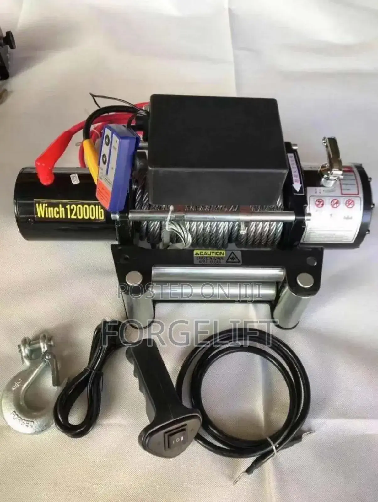 Portable 12000lbs Electric Winch for Off-Road and Towing