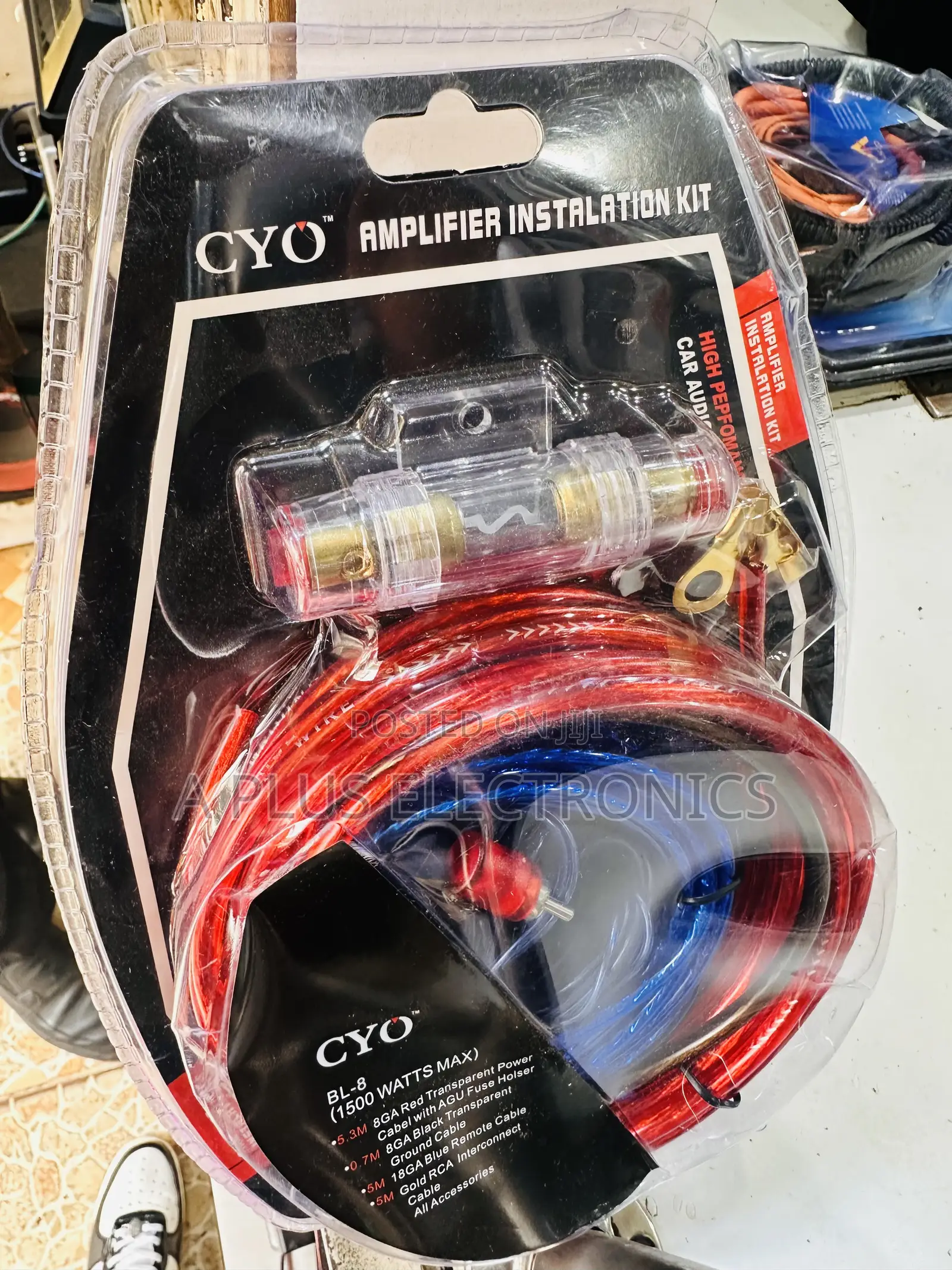 Cyo Bl8 Car Amplifier Installation Wiring Kit – High Quality Kit