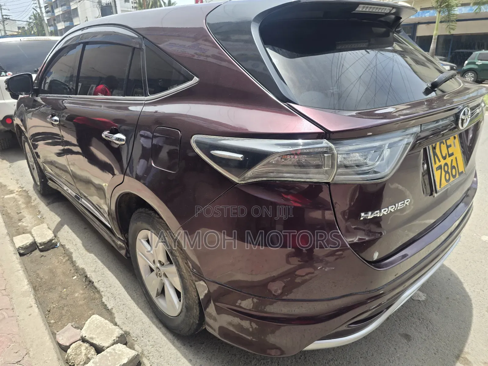 Toyota Harrier 2015 Maroon