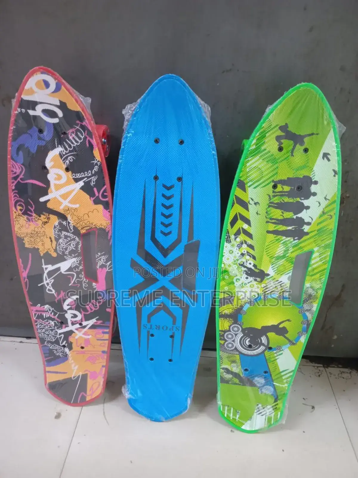 Skating Board Fish Shaped