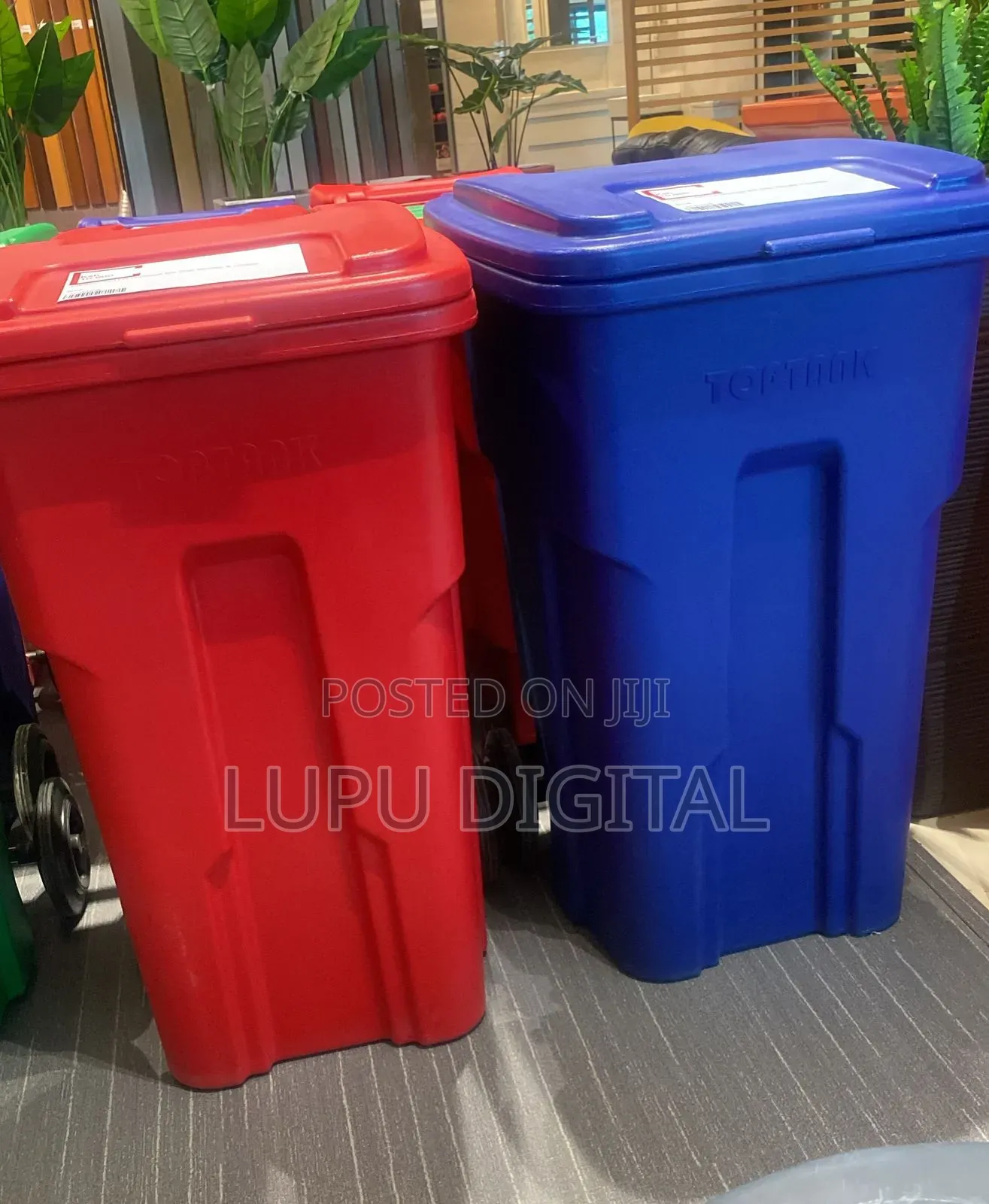 Heavy Duty Waste Bins With Wheels