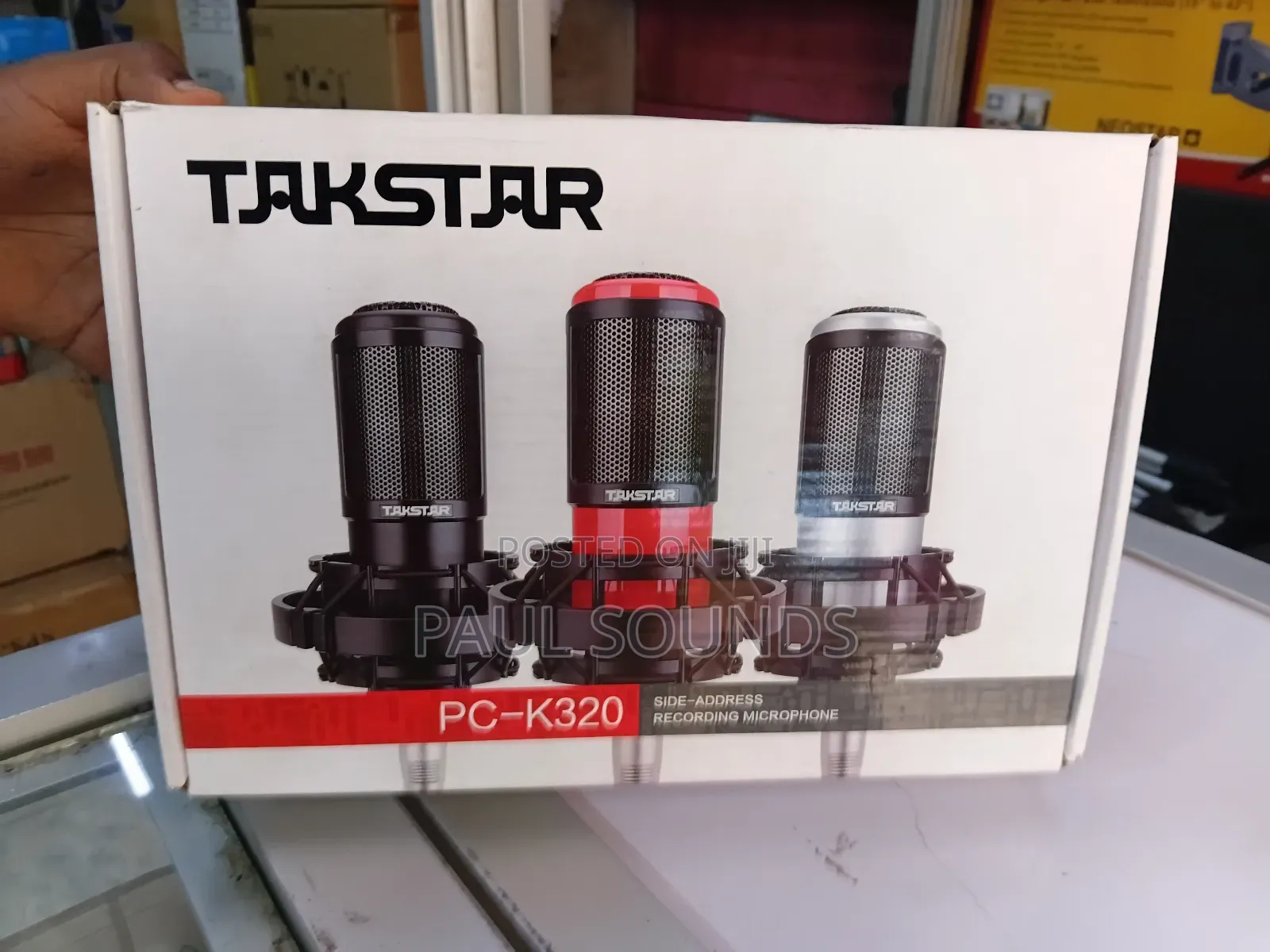 Takstar Pc- Professional Studio Condenser Microphone Kit
