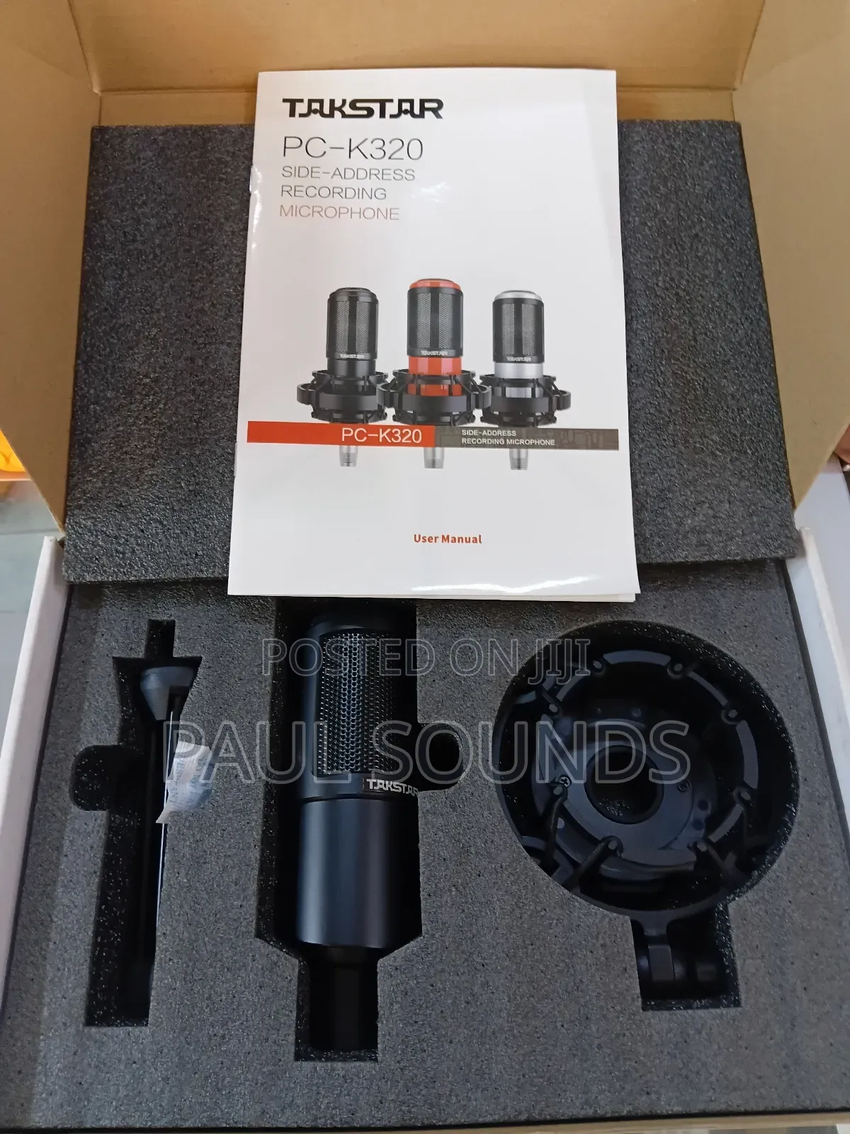 Takstar Pc- Professional Studio Condenser Microphone Kit