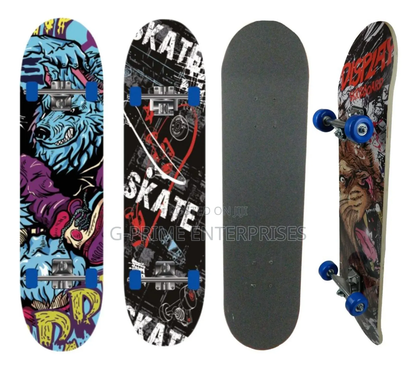 Skateboard With Grip Tape