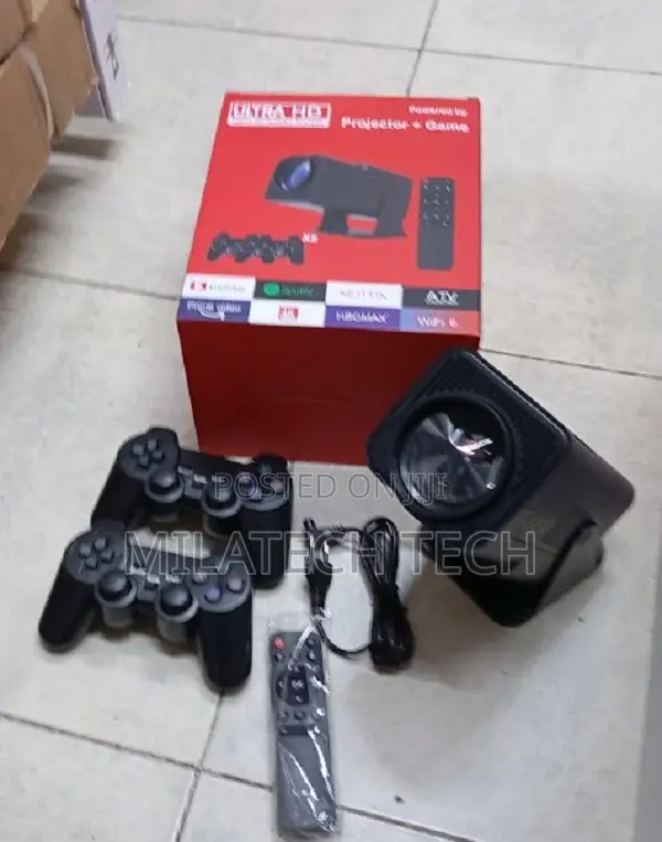 Ultra Hd Smart Android Projector Gaming App