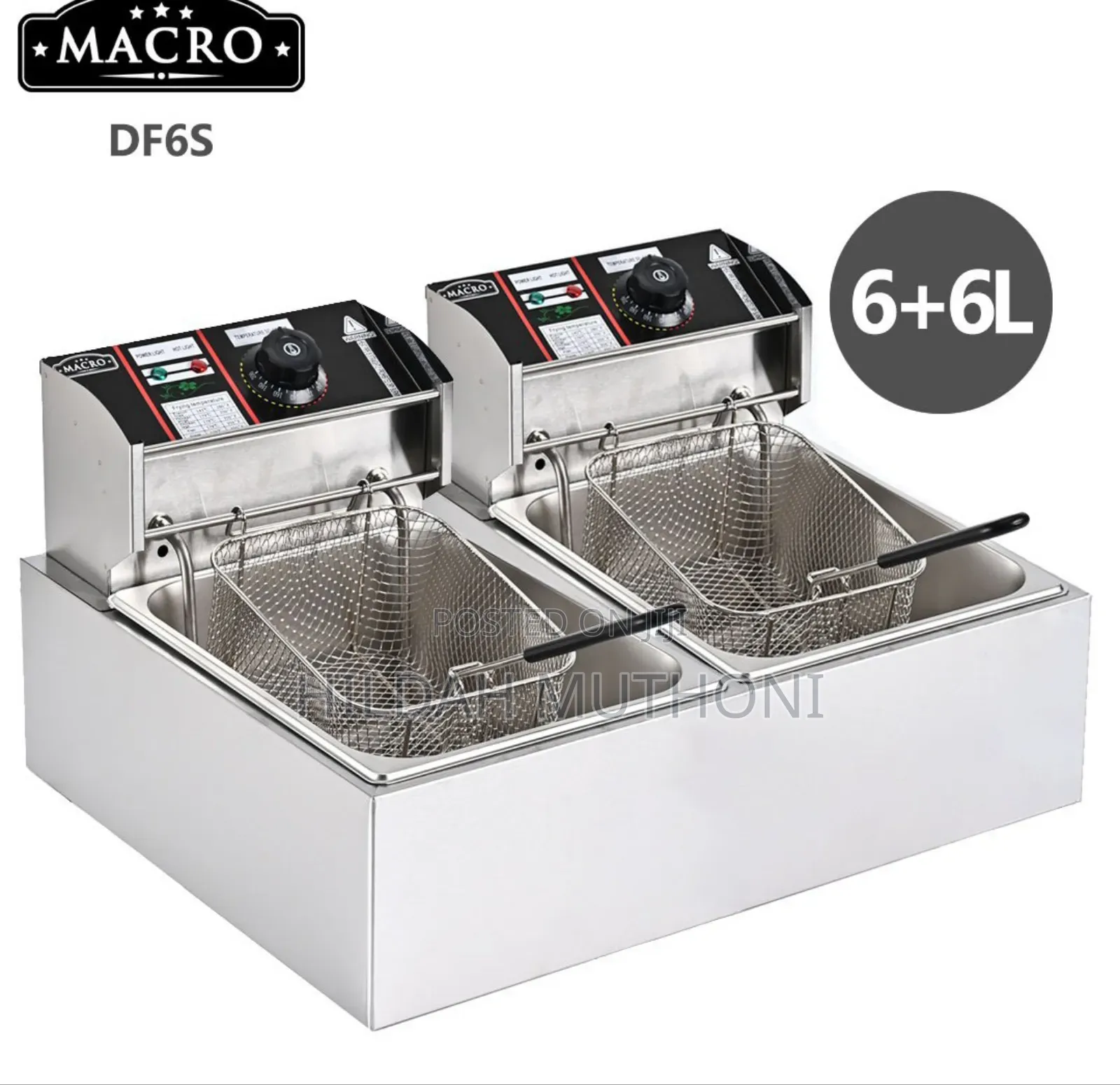 Nunix Macro Double Fryer