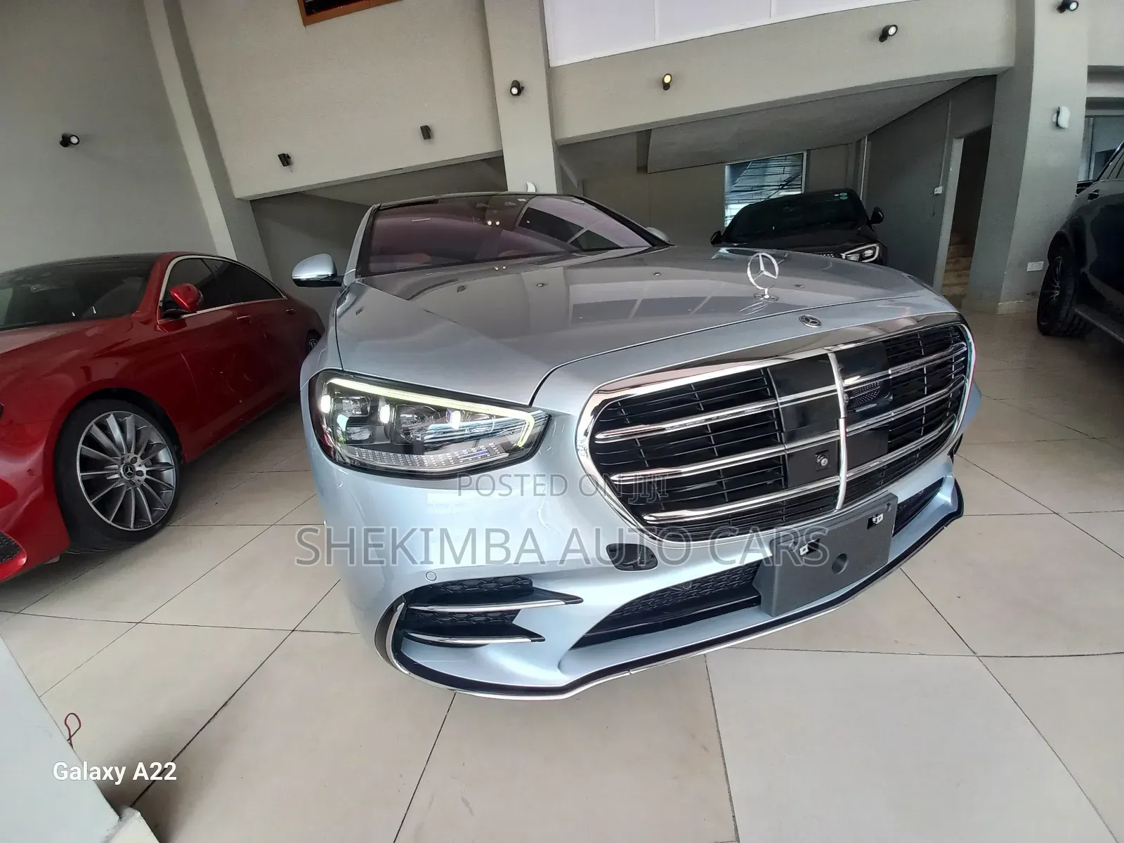 Mercedes-Benz S-Class S 500 4MATIC 2021 Blue