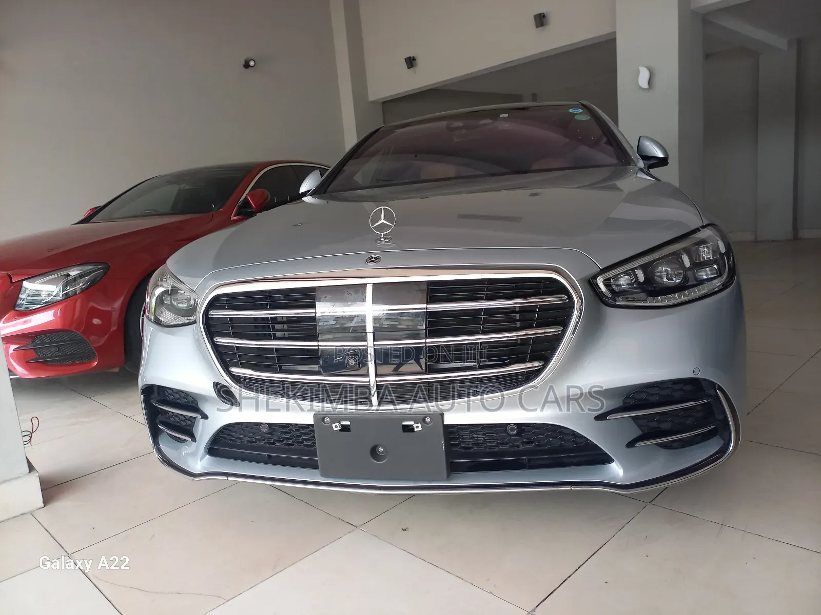 Mercedes-Benz S-Class S 500 4MATIC 2021 Blue