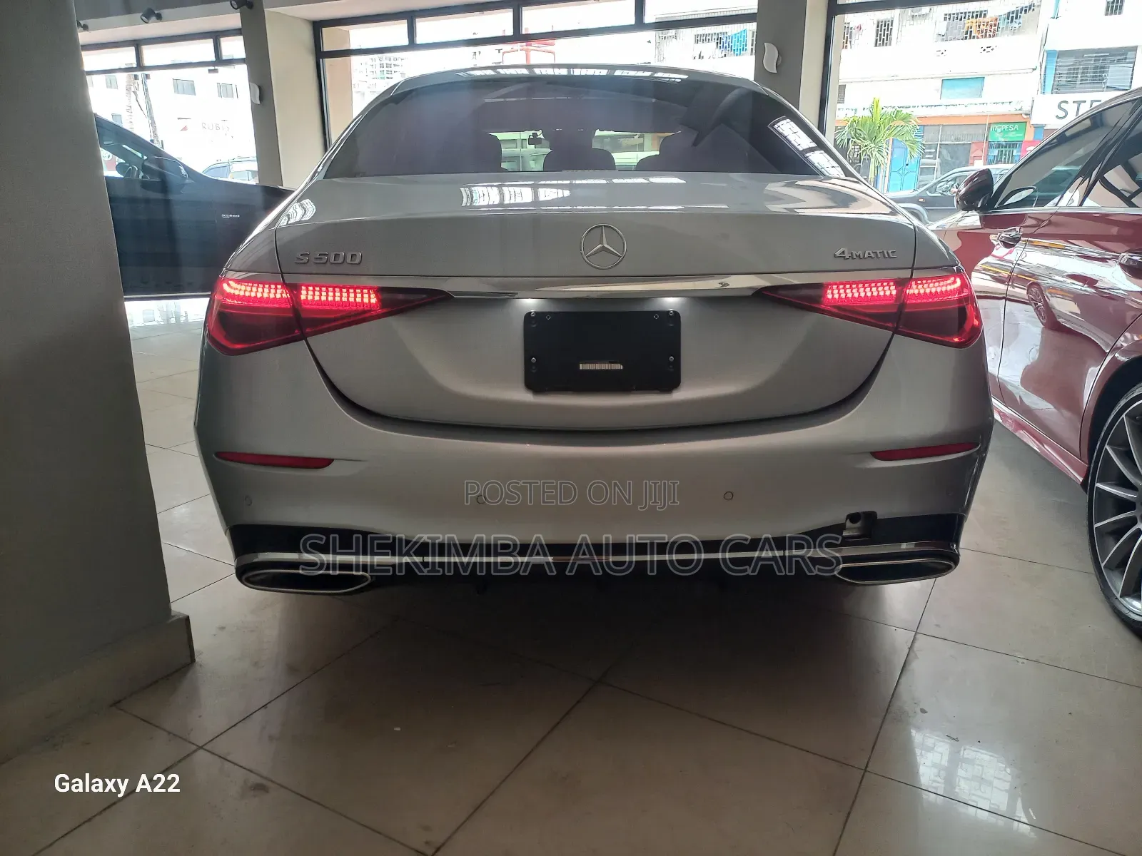 Mercedes-Benz S-Class S 500 4MATIC 2021 Blue