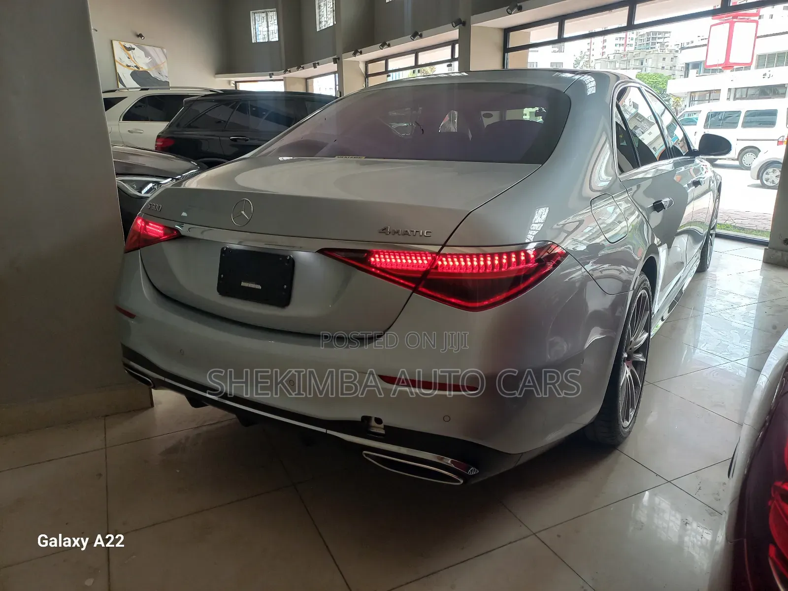 Mercedes-Benz S-Class S 500 4MATIC 2021 Blue