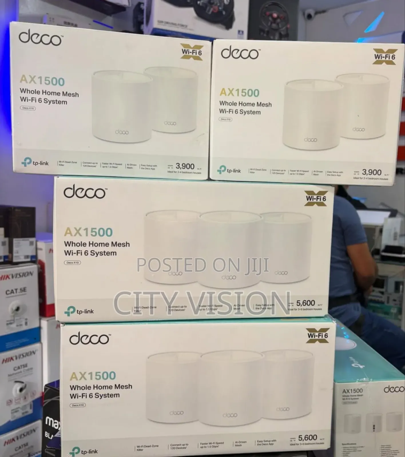 Tp Link Deco X10 3 Pack Whole Home Mesh Wifi 6 System