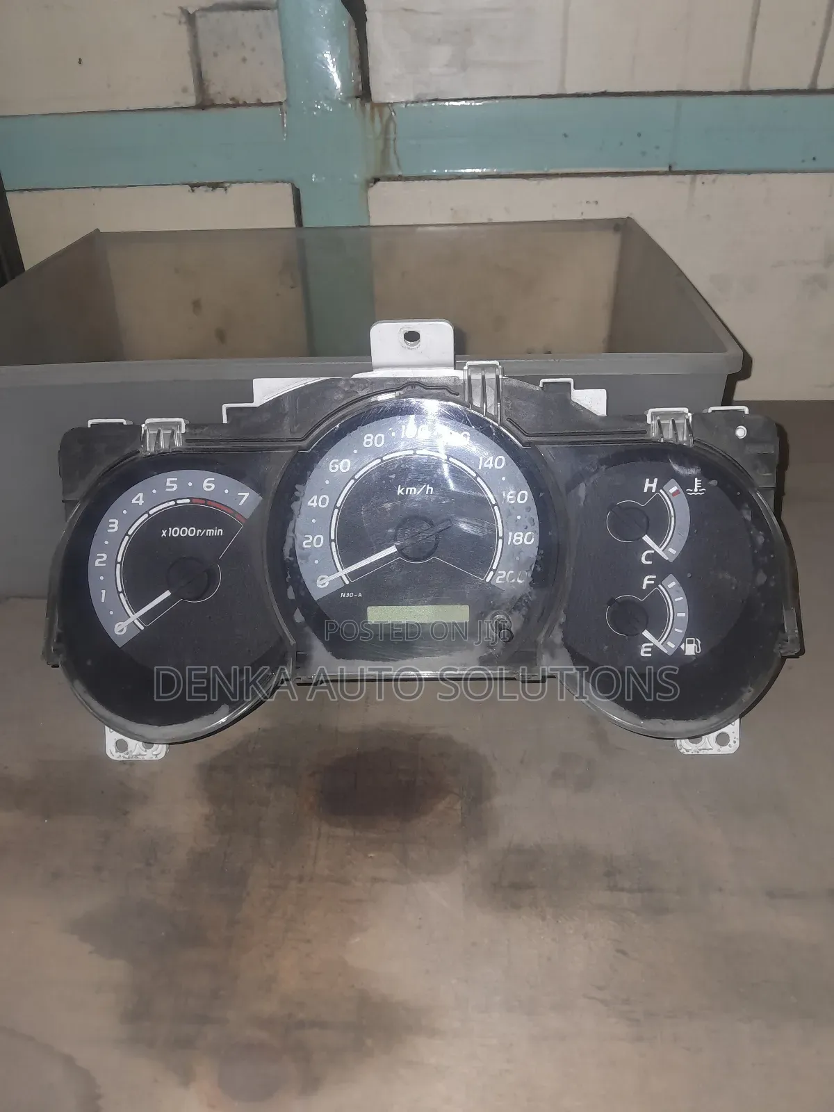 Toyota Vigo Dashboard Clock ( With Rev Counter)