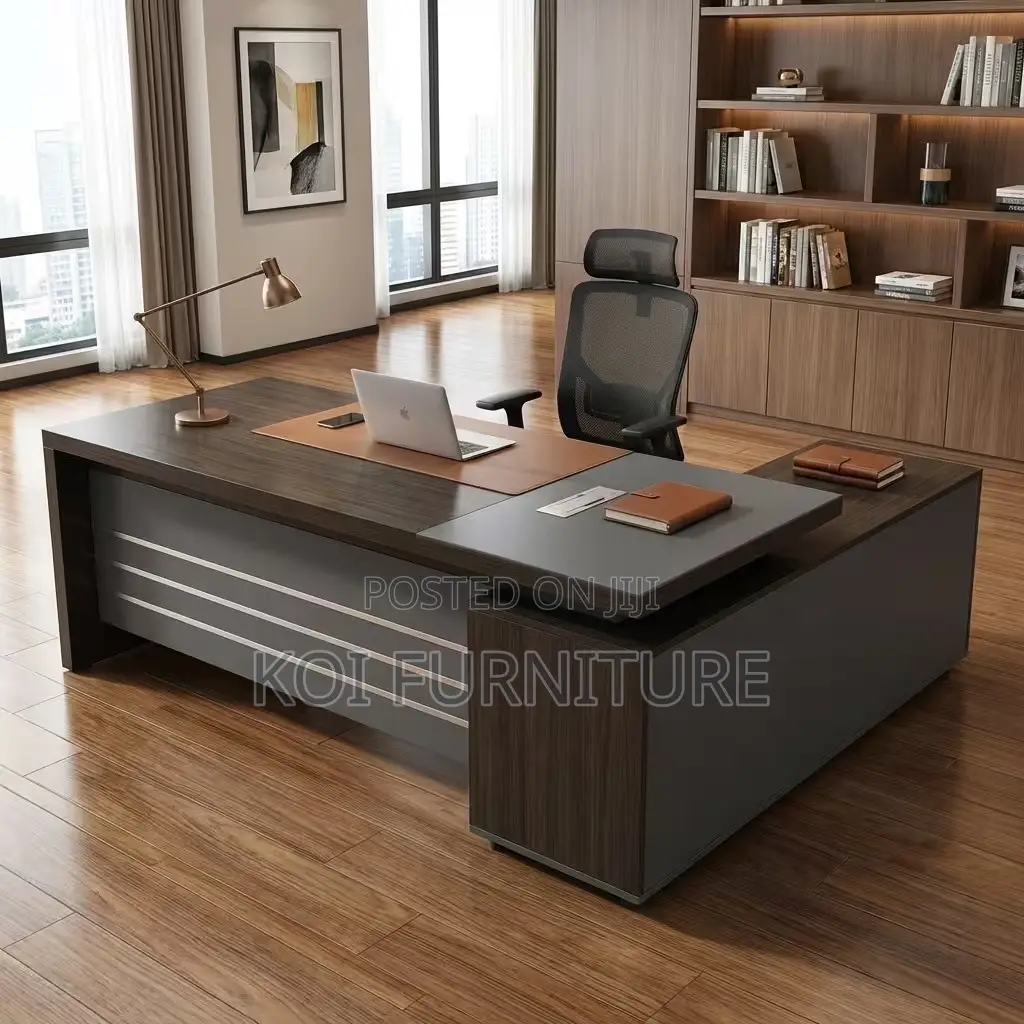 Office Desk; 1.8m L Shaped Managers Executive Desks