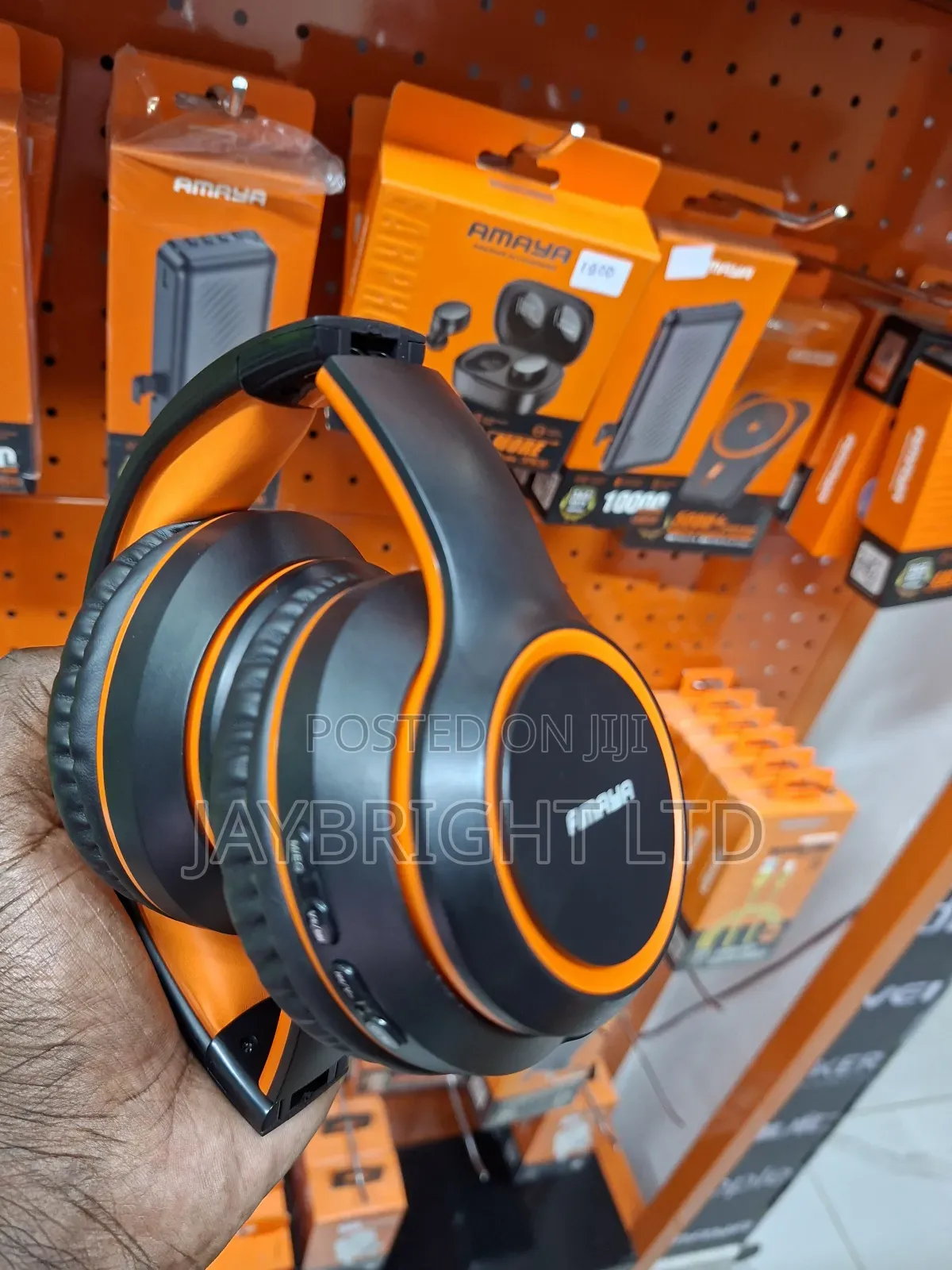 Amaya Wireless Headphones Eab-H520f 17hour Ml Enc. Pure Bass Fm