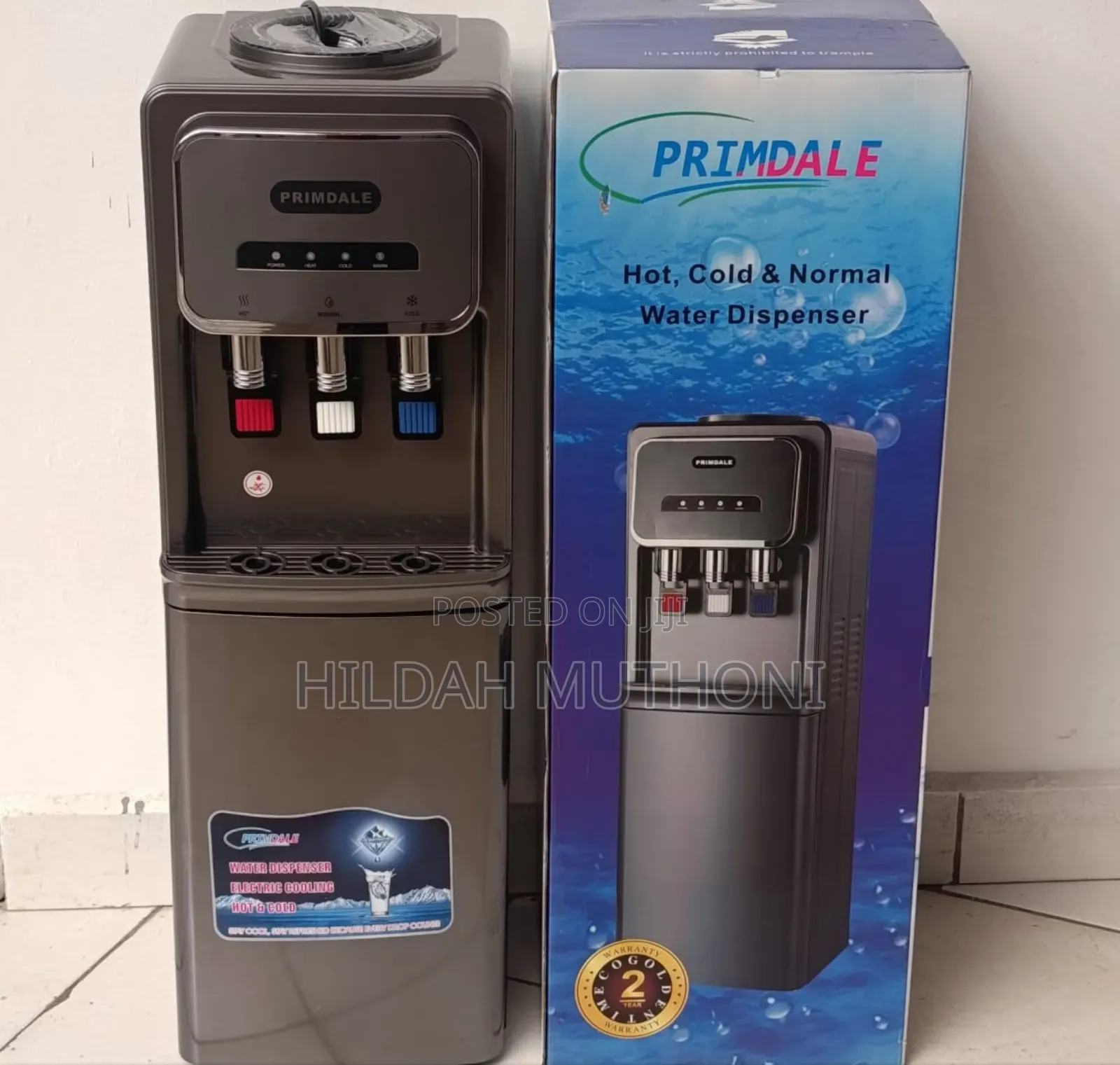 Primdale 3 Taps Water Dispenser With Child Lock