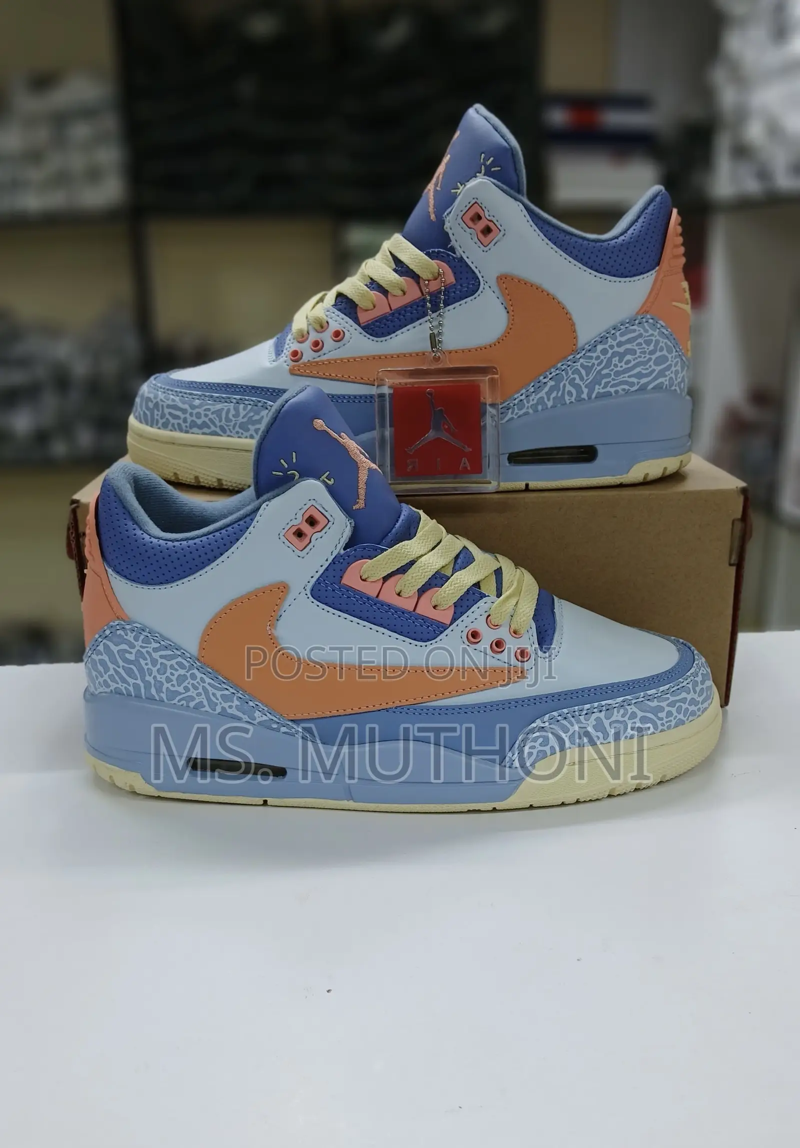 Custom Nike Air Jordan 3 Sneakers Size 38-45