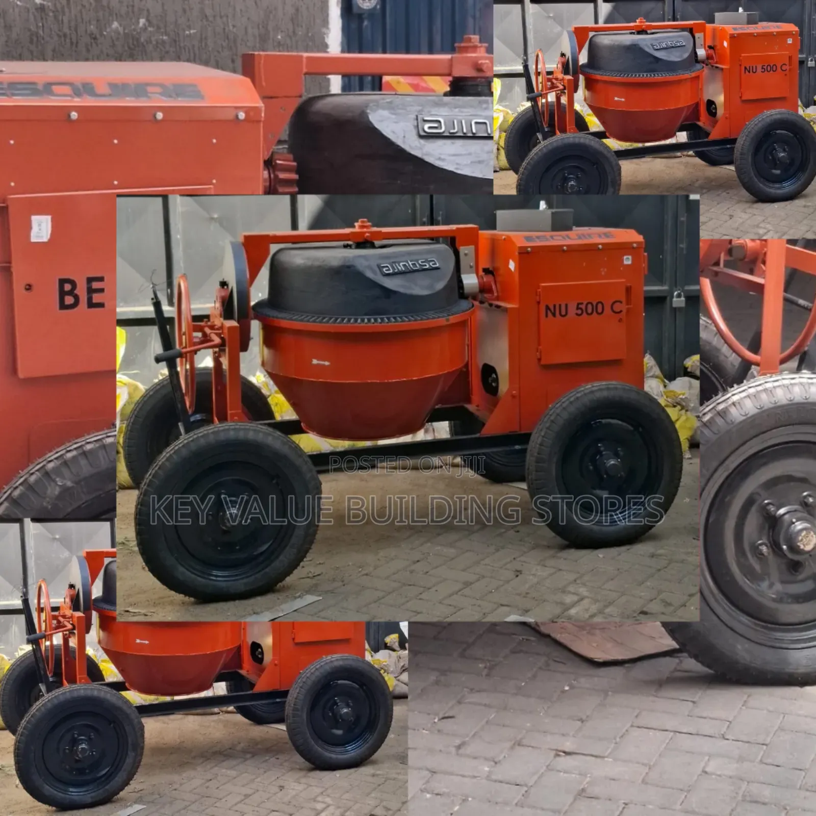 Balanced Commercial Concrete Mixer