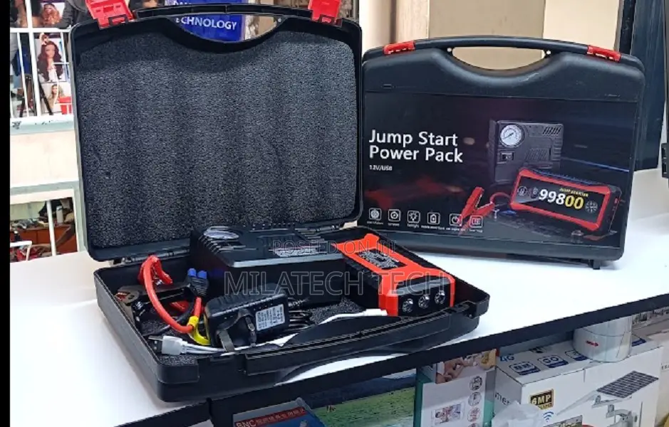 Lithium-Ion Battery Car Jumpstater Kit
