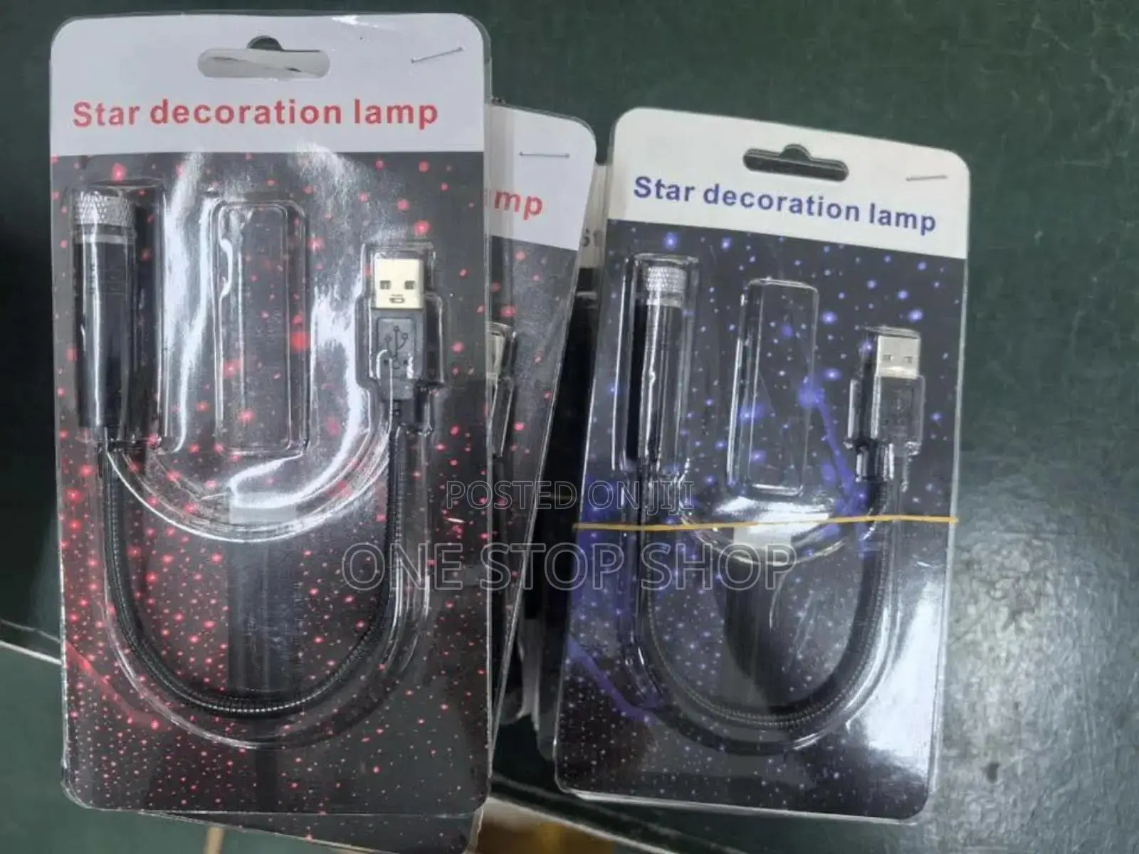 Red Or Blue Usb Powered Roof Star Led Light Strips From R Cars/Home