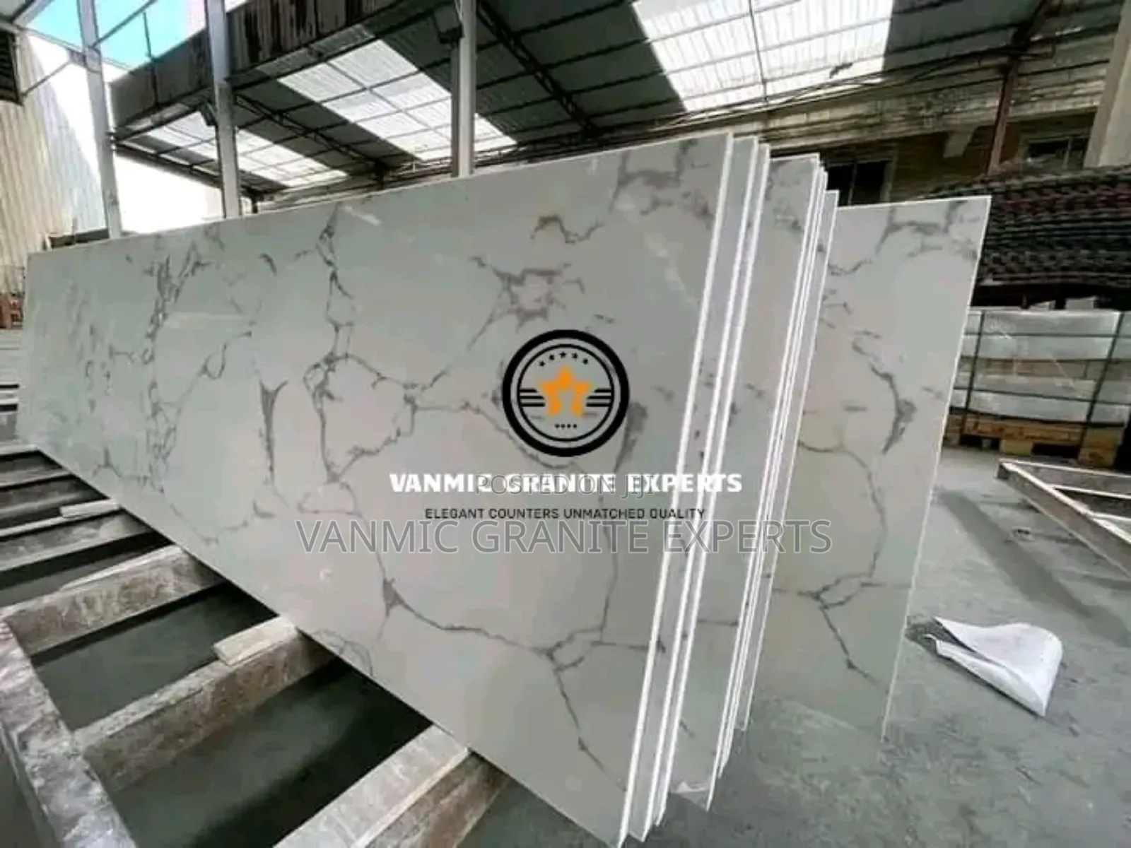 Karara White Quartz Countertop – KSH 16,000 | 2.4m X 0.6m Kenya