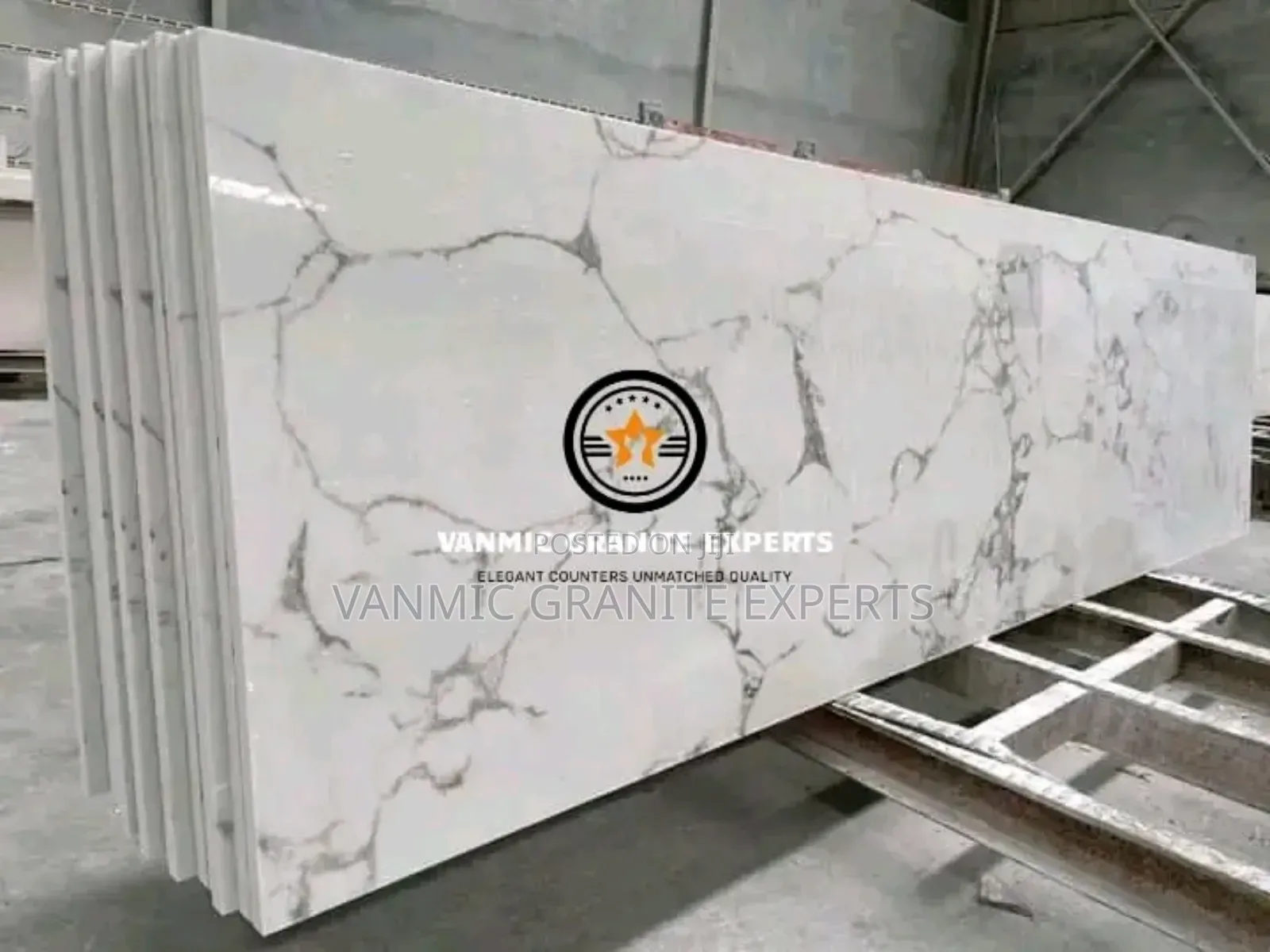 Karara White Quartz Countertop – KSH 16,000 | 2.4m X 0.6m Kenya