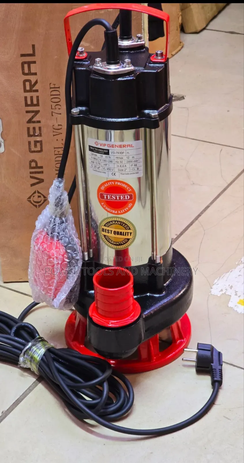 High Quality Sewage Pump 2hp ,2",12m .....Waste Pump
