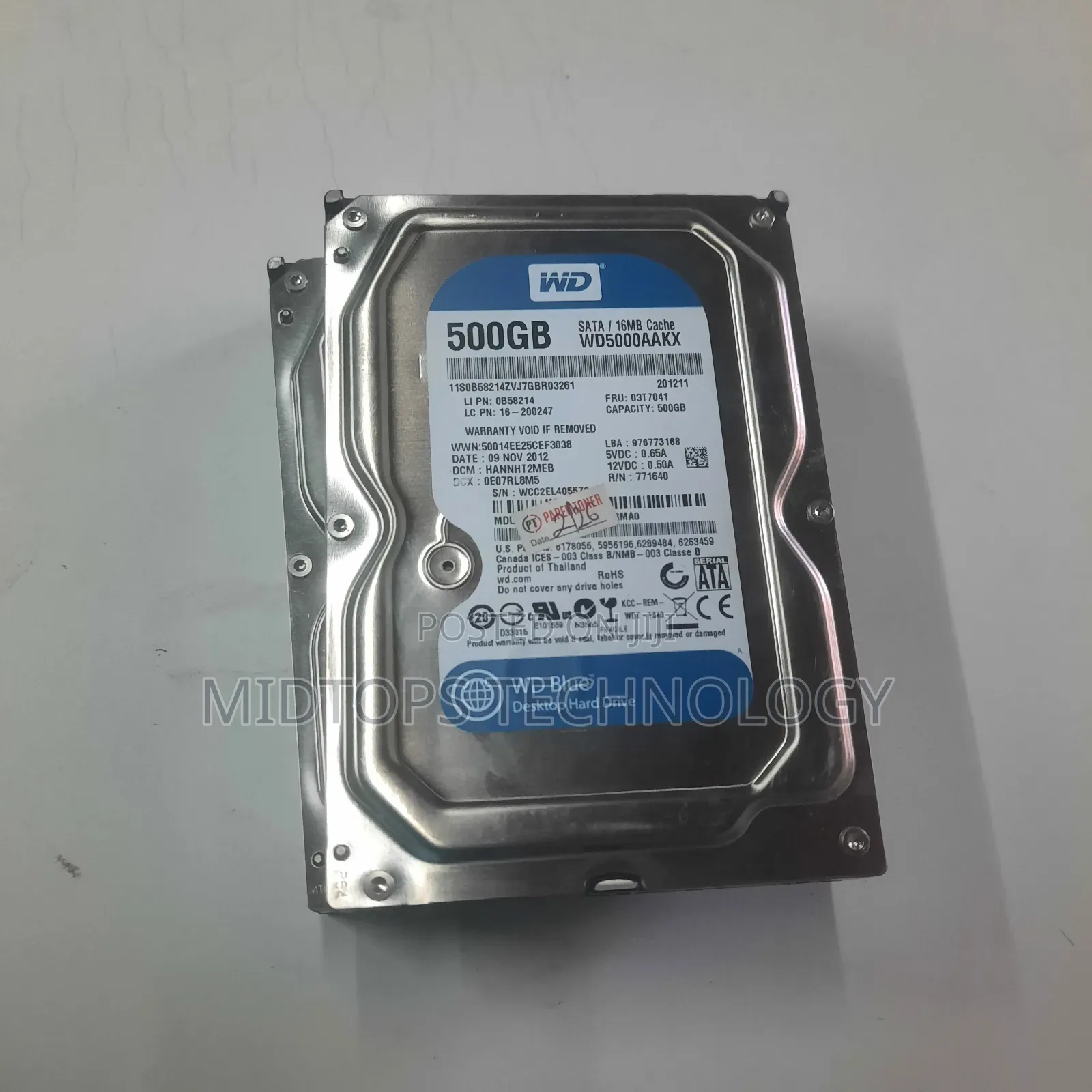 500gb CCTV Harddisk