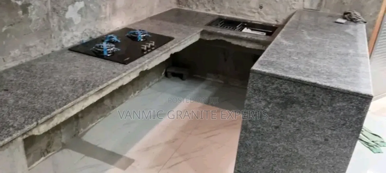 Silver Black Granite Countertop – KSH 10,000 | 2.4m X 0.6m Kenya