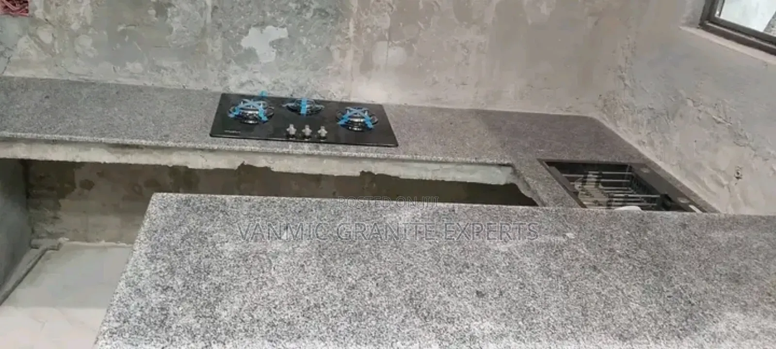 Silver Black Granite Countertop – KSH 10,000 | 2.4m X 0.6m Kenya