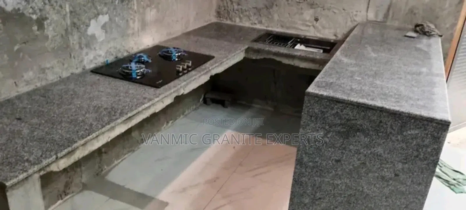 Silver Black Granite Countertop – KSH 10,000 | 2.4m X 0.6m Kenya