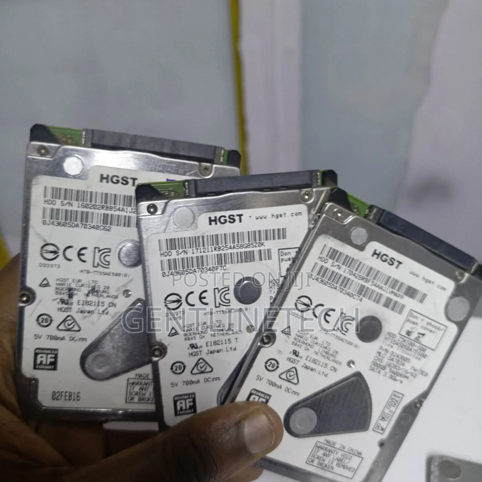 HGST 500gb Laptop HDD