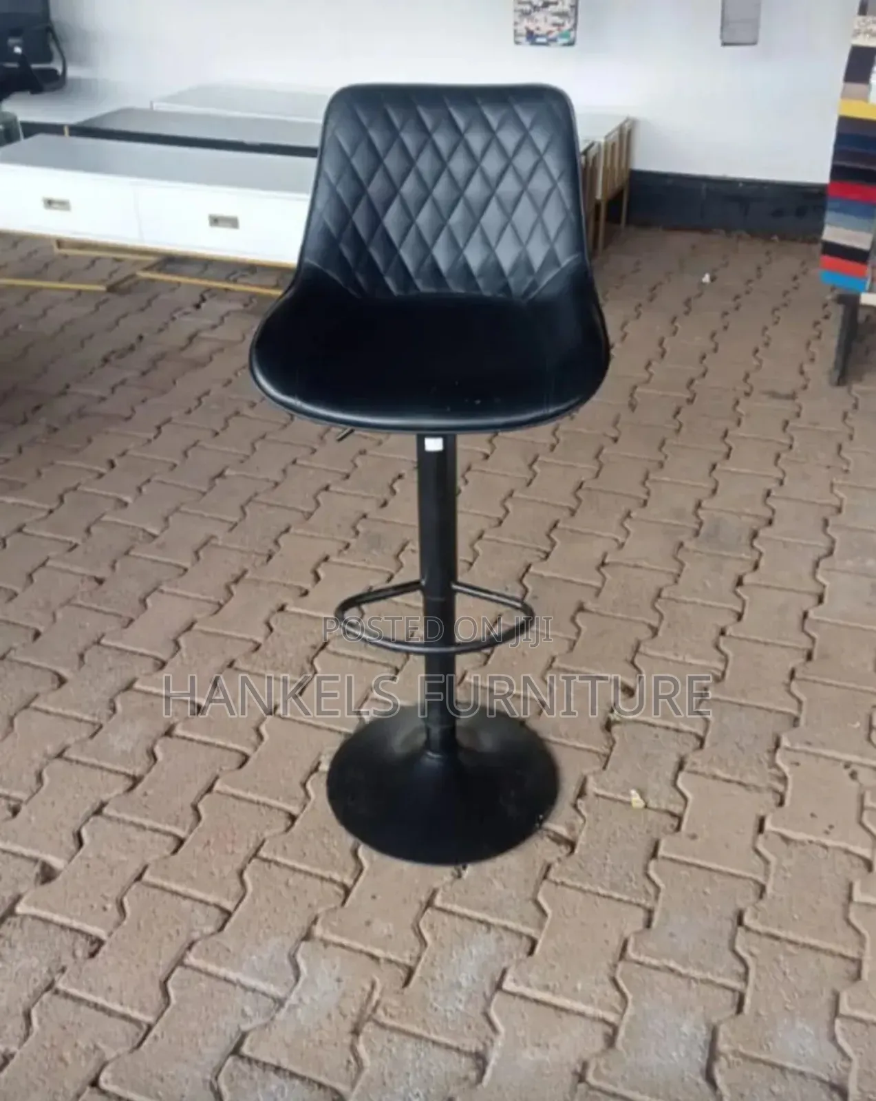 Black Counter Height Stools – Modern Kitchen Bar Seating